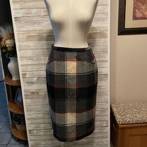 Vintage Bobbie Brooks Wool skirt plaid